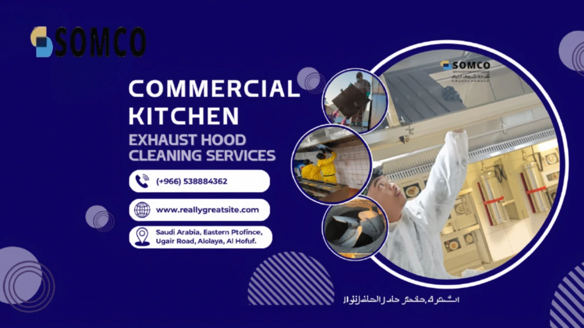 Commercial kitchen hood cleaning and exhaust service
