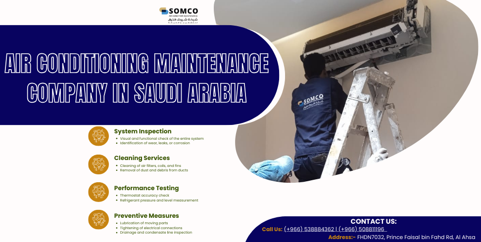 Air Conditioning Maintenance Company in Saudi Arabia