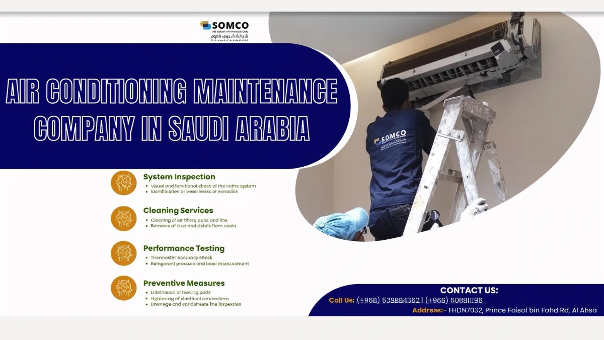 Air conditioning maintenance service in Riyadh and Dammam