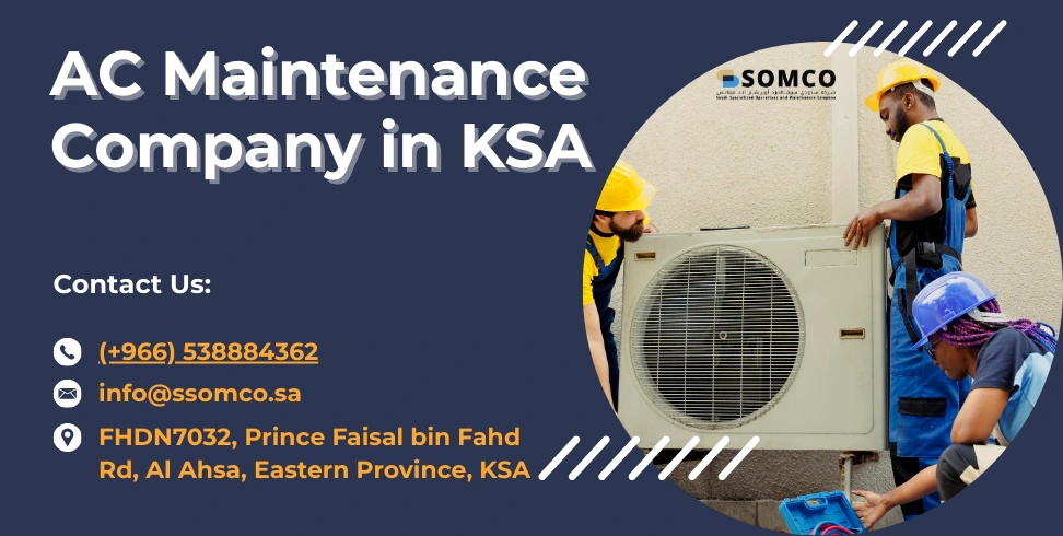 Air conditioning maintenance services across Saudi Arabia