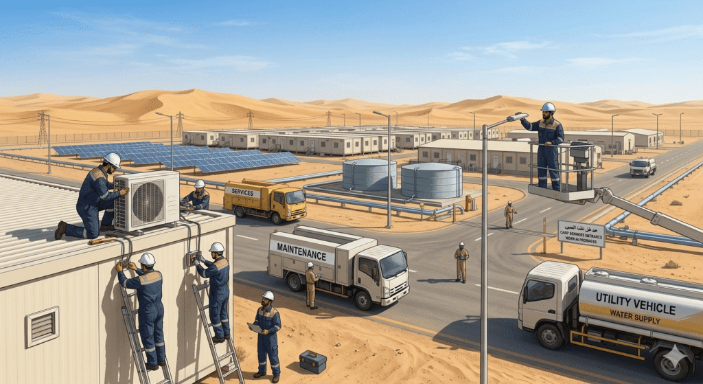 Camp maintenance services