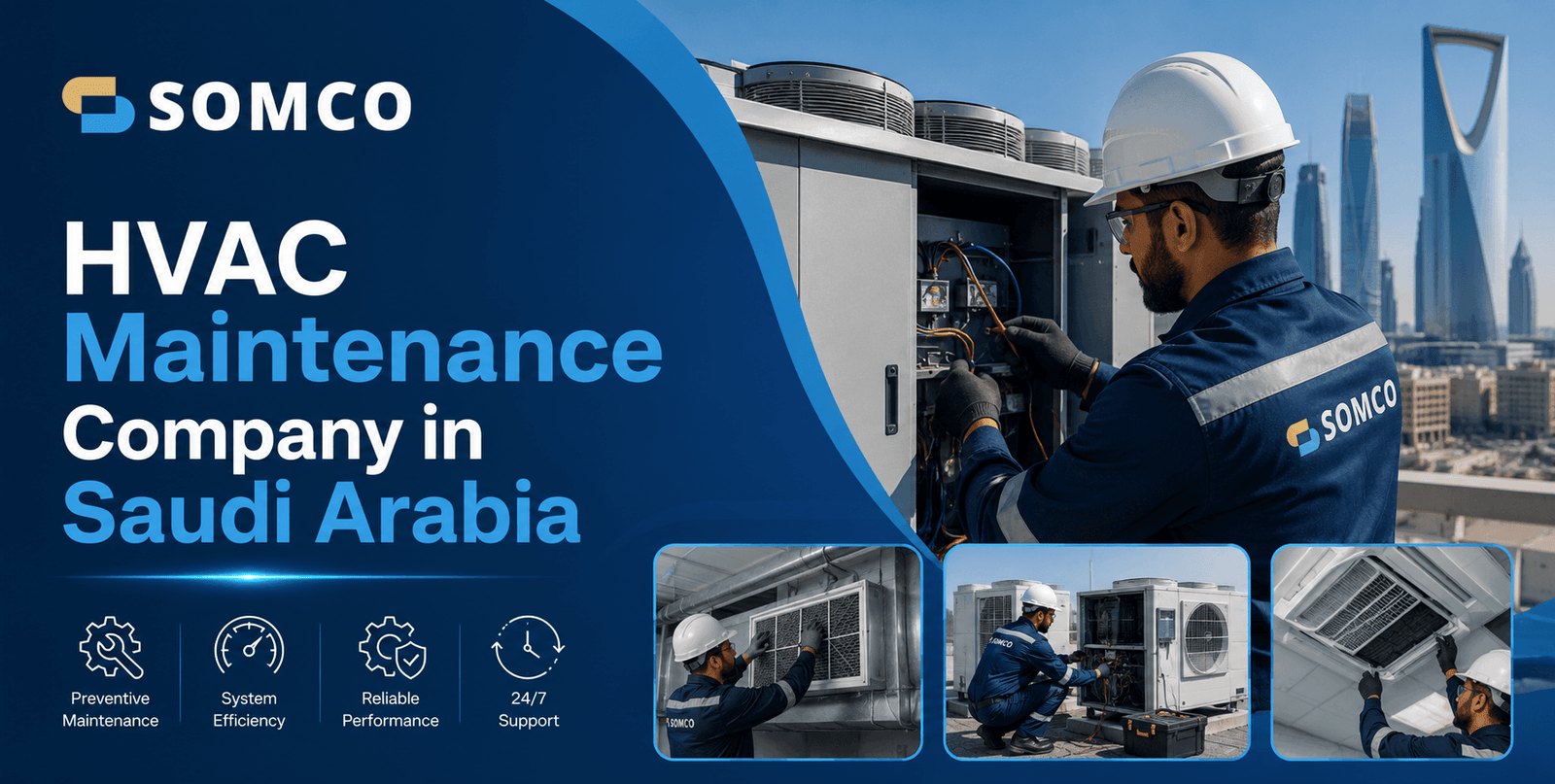 HVAC Maintenance Company in Saudi Arabia | SSOMCO Experts