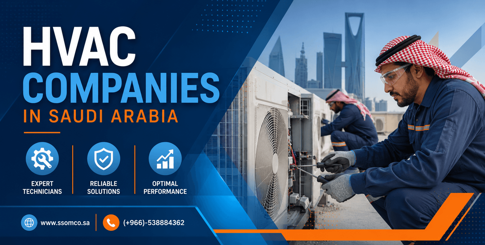 HVAC Companies in Saudi Arabia | SSOMCO Cooling Experts Team