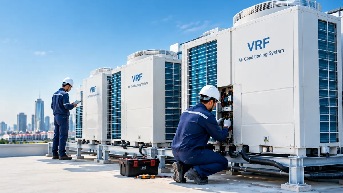 Professional VRF installation services by SSOMCO